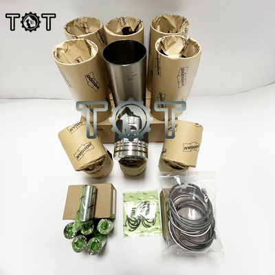 Pistone Ring Liner Set della fodera del cilindro di Engine Parts DH300-5 DH300-7 DH370-7 dell'escavatore di Doosan