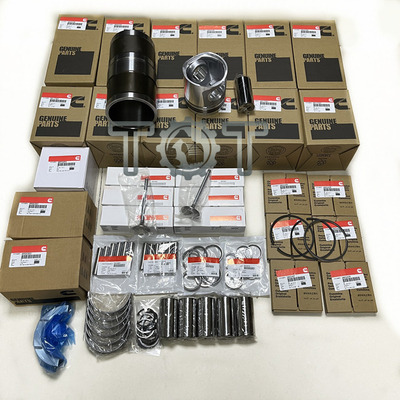 Corredo di riparazione diesel di revisione di Ring Liner Kit For Cummins KOMATSU del pistone delle componenti del motore 6CT 6CT8.3 6D114