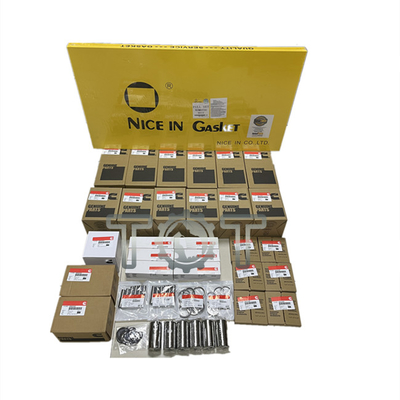 Corredo di riparazione diesel di revisione di Ring Liner Kit For Cummins KOMATSU del pistone delle componenti del motore 6CT 6CT8.3 6D114