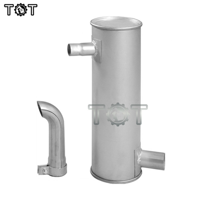 Il doppio ispessisce le parti di Muffler erpillar Exhaust dell'escavatore di E307 E70B 4D32